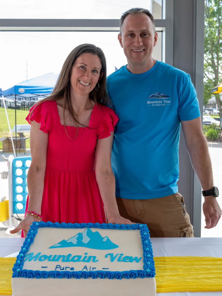 Dan and Denise Toth at the Mountain View Pure Water & Air 10 year anniversary celebration